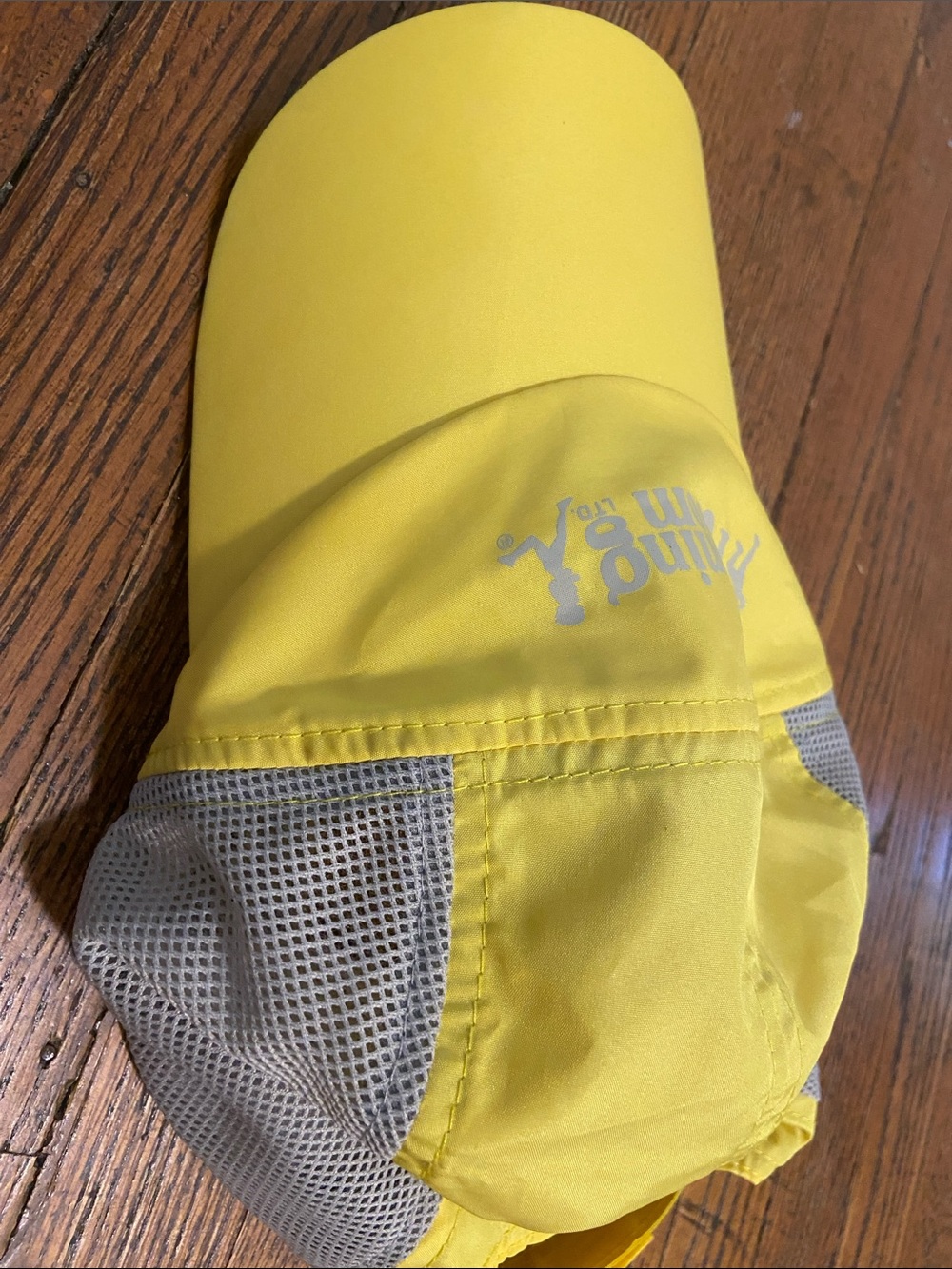 Running Room Yellow Performance Running Cap - Picture 5 of 5